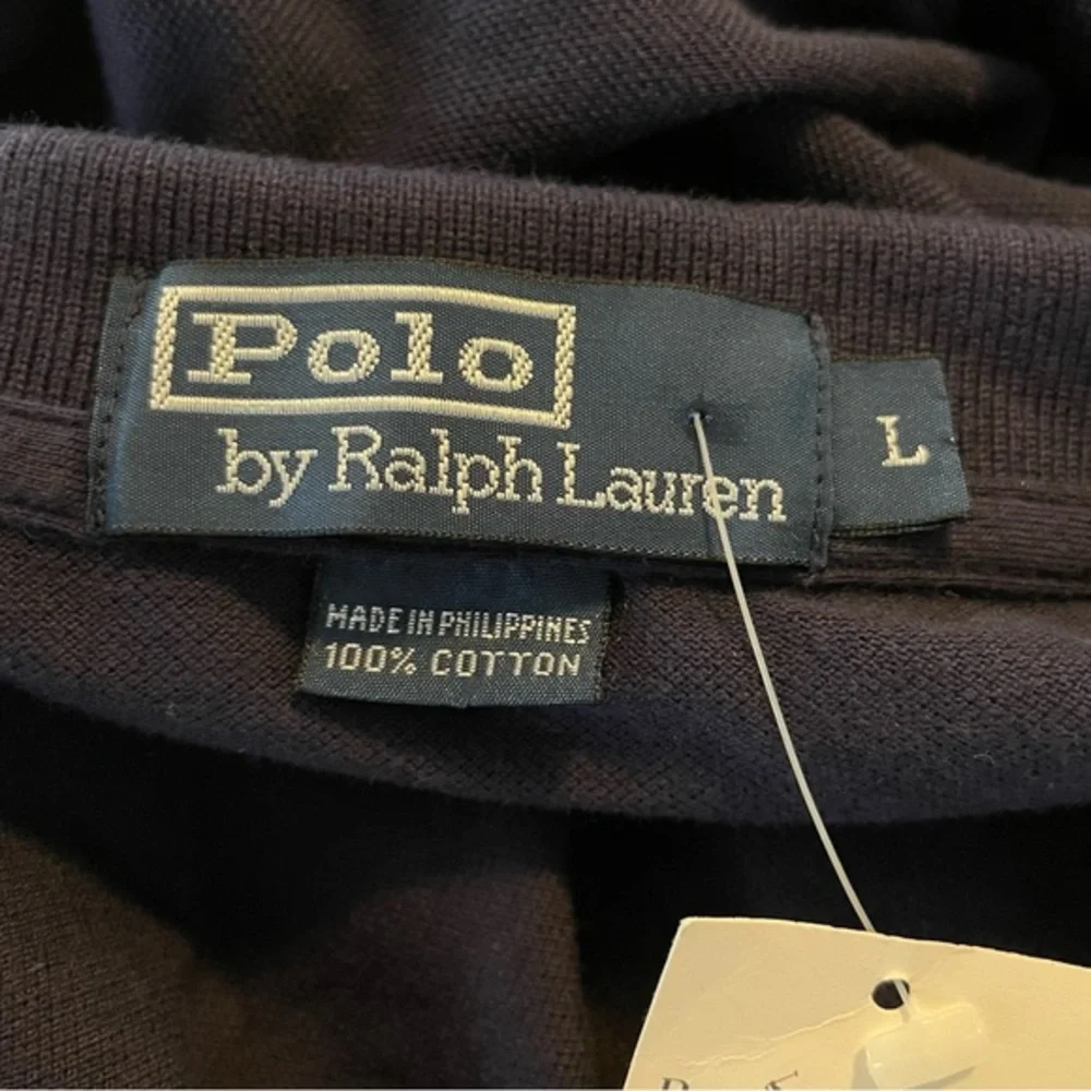 Polo by Ralph Lauren Vintage‎ Blue Sand Short Sleeve Polo Men’s NWT Size Large